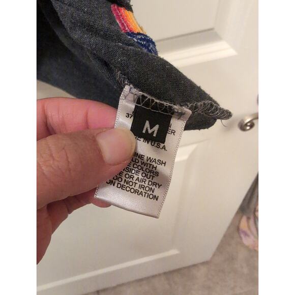 Aviator Nation Bolt Tee Charcoal Gray Short Sleeve Streetwear Normcore Grunge - Picture 5 of 6